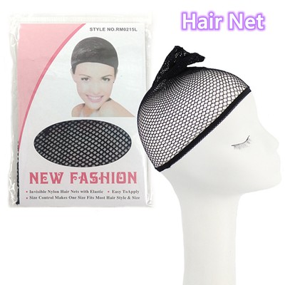Haarnetz Wig Cap – 100 Stück, Elastisch, Unsichtbar, Für Dutt-Frisuren, Perücken & Beruf, Farbe Braun