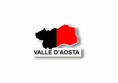 Drapeau Vallée D'Aoste Avec Armoiries 90x60cm – AZ FLAG – Neuf