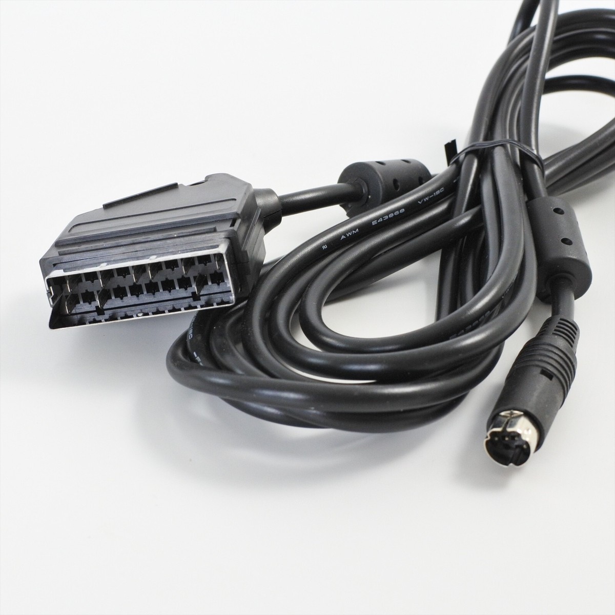 Sega Saturn RGB Cable 21 Pin HSS-0109 Boxed Sega Official Tested