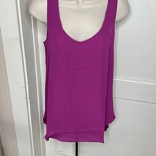Krisa Tunic Tank Top in Huckleberry Purple NWT Size Small