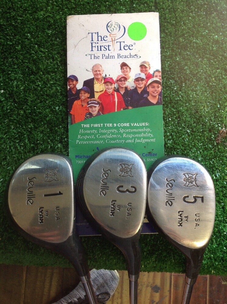 Lynx Seville Woods Set Driver 3-5 Regular Steel Shafts | eBay