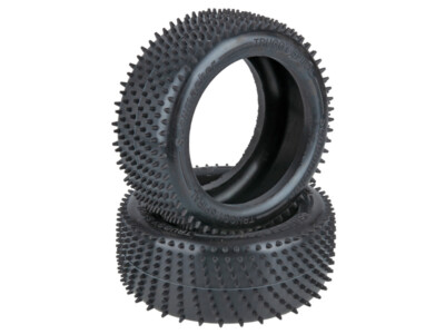 Schumacher 1:8 Truggy Spiral - gelb Offroad Reifen (2) Kunstrasen