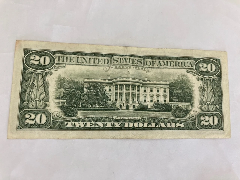 1985 $20 Twenty Dollar Bill Federal Reserve Note Chicago Illinois FRB RARE - Image 2 of 2