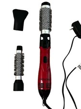REVLON RV440RED Hot Air Brush Kit for Styling  Frizz Control, Pre-owned, Red