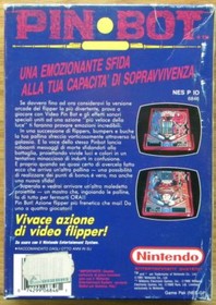 PIN BOT MATTEL VERSION PAL SYSTEM NINTENDO NES  