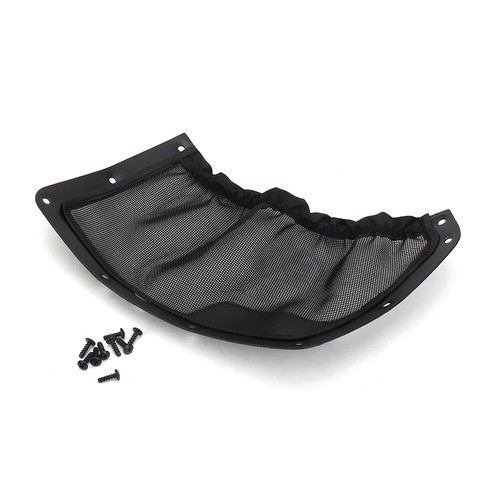 Black Storage Bag Backrest Rear Elastic Net Pocket For CAN-AM MAVERICK R 2024 - Picture 7 of 9