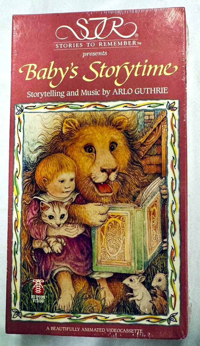 STORIES TO REMEMBER: BABY'S STORYTIME (VHS) ARLO GUTHRIE NEW