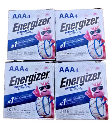 Energizer Ultimate Lithium AAA Batteries 16 Count L92 1.5V Exp 2050