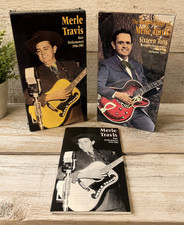 Merle Travis Rare Performances 1946-1981 Vol 1 & 2 VHS Set + Two Booklets