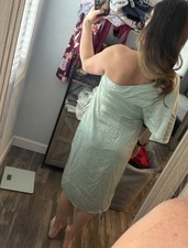 Cupshe MD Ramla Sheath One-shoulder Green Dress