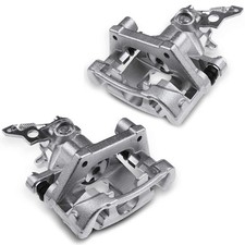 Disc Brake Caliper with Bracket Rear Driver & Passenger Side 2-PC Set 2002-2005