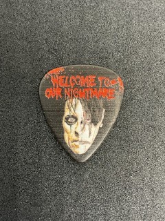 Chuck Garric Cooper/Angel Welcome To Our Nightmare Vegas 2026 Tour Guitar Pick
