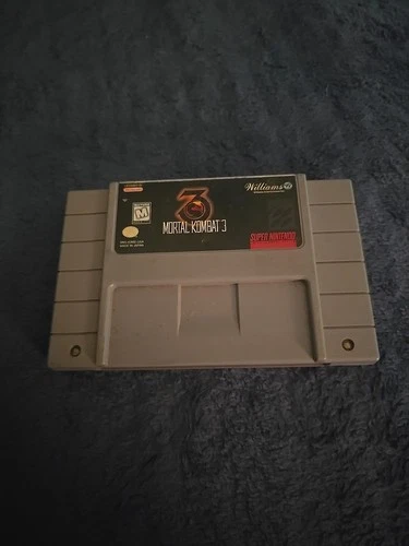 Mortal Kombat 3 Super Nintendo Entertainment System, 1995 Cart Only, Tested!