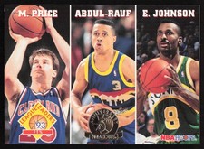 1993-94 Hoops Fifth Anniversary Gold Price, Abdul-Rauf, Johnson #287