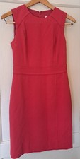 Banana Republic Women’s Size 0 Red Sleeveless Sheath Work Dress