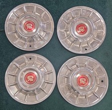 1957 Cadillac Eldorado Wheel Covers Set Of 4 Oem Coupe Deville Biarritz 1957 Cadillac Eldorado Wheel Covers Set Of 4 Oem Coupe Deville Biarritz