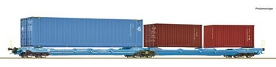 Roco 6600036 - Doppeltaschen-Gelenkwagen T3000e, NACCO, NEUWARE selten