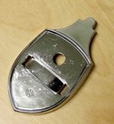 NOS 1951-1963 TYPE 1 VW BEETLE HOOD CREST BASE