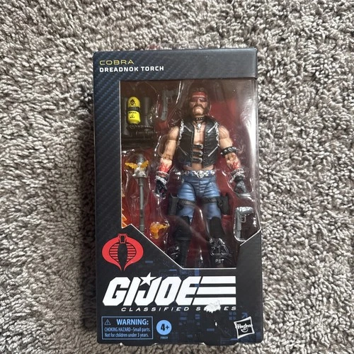 New ListingHasbro G.I. Joe Classified Series #123 Cobra Dreadnok Torch 6" Action Figure New