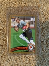 2011 Topps Gold Parallel Jordan Cameron Rookie Card (#425).. rookie card picture