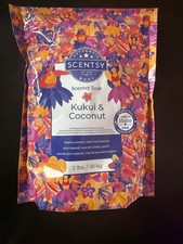 Scentsy Soak Kukui  Coconut Epsom Mag Sulfate Bath Salt, 2 Lb