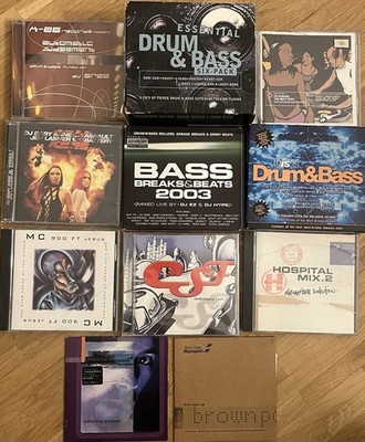 Drum & Bass / UK Garage CD Sammlung/Konvolut   Roni Size, Hospital Mix   VG NM