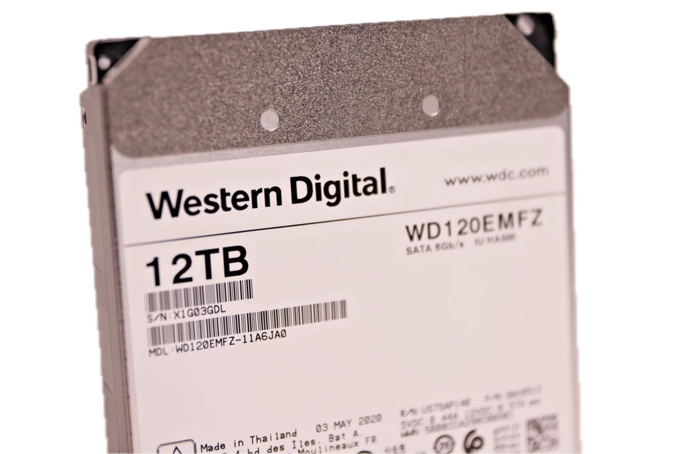 Western Digital 12TB WD120EMFZ-11A6JA0 P/N 2W10513 SATA Festplatte HDD INTERN - Bild 2 von 4