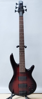 (MA5) Ibanez GSR205B GIO 5-String Bass Guitar, Dark Red