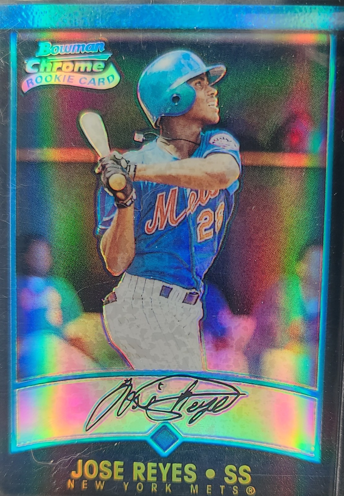 2001 Bowman Chrome - Rookie Refractors Jose Reyes #164 (RC)