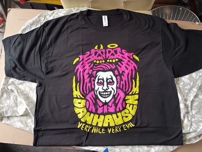 Danhausen  Very Nice Very Evil   Wrestling  Crate Size XL  Shirt  AEW WWE