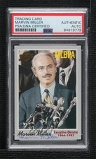 2005 Topps All-Time Fan Favorites Marvin Miller #80 HOF 1p1