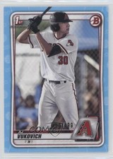 2020 Bowman Draft Sky Blue Border 106/499 AJ Vukovich #BD-150 1bc9
