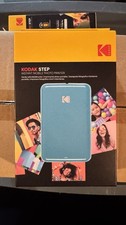 Kodak Step Mobile Instant Photo Printer Portable Zink 2x3 Mini Printer Blue NEW