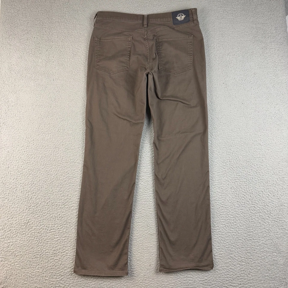 Dockers 33x32 Jean Cut Khaki All Seasons Tech Pants Comfort Waistband Straight - Image 2 of 4