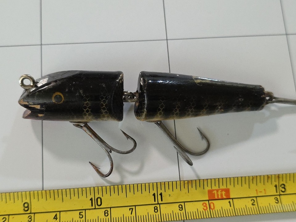 Leurre Vintage Creek Chub Darter 2013W - Crankbait En Bois Des Années 1960
