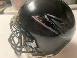 CFL/AMERICAN DIVISION BIRMINGHAM BARRACUDA FOOTBALL MINI HELMET NEW