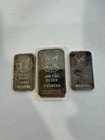 Lot of 7oz Sunshine Mint Silver Bars Tarnished.
