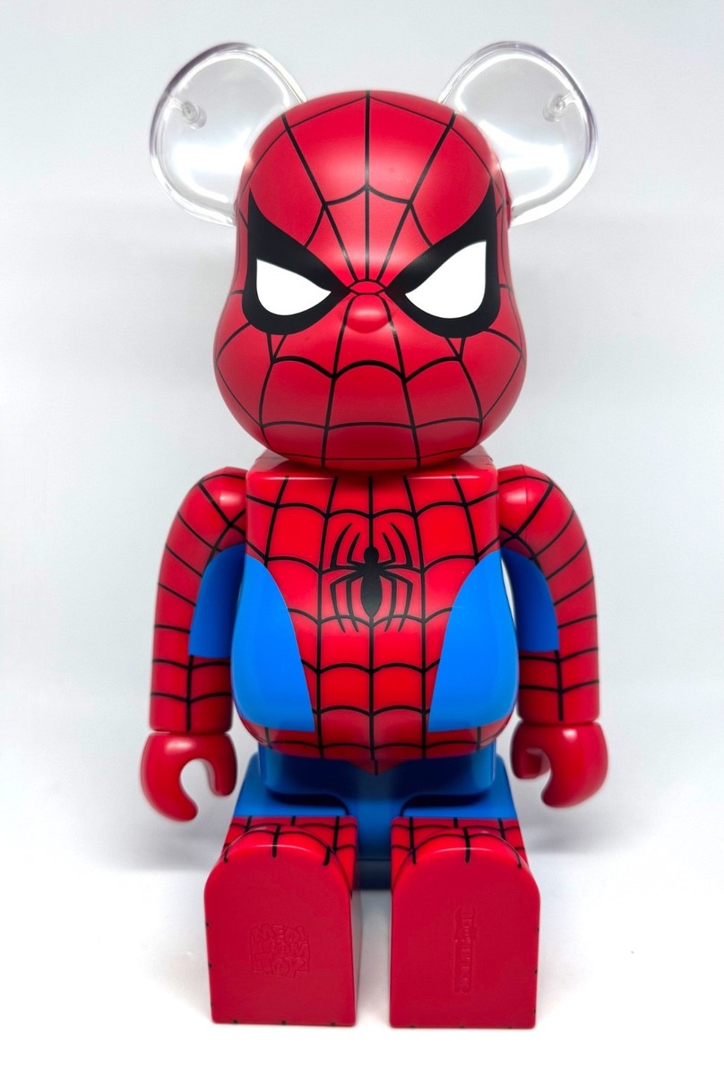 その他 MEDICOM TOY - BE@RBRICK SPIDER-MAN 2099 100% &amp; 400% Bearbrick BE@RBRICK Spider-Man 2099 & Spider-Woman 2pcs Set