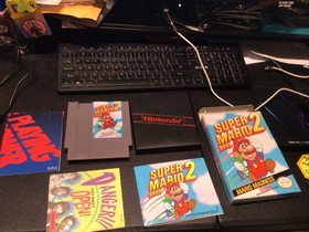 Super Mario Bros. 2 (Nintendo NES, 1988) CIB Great Condition