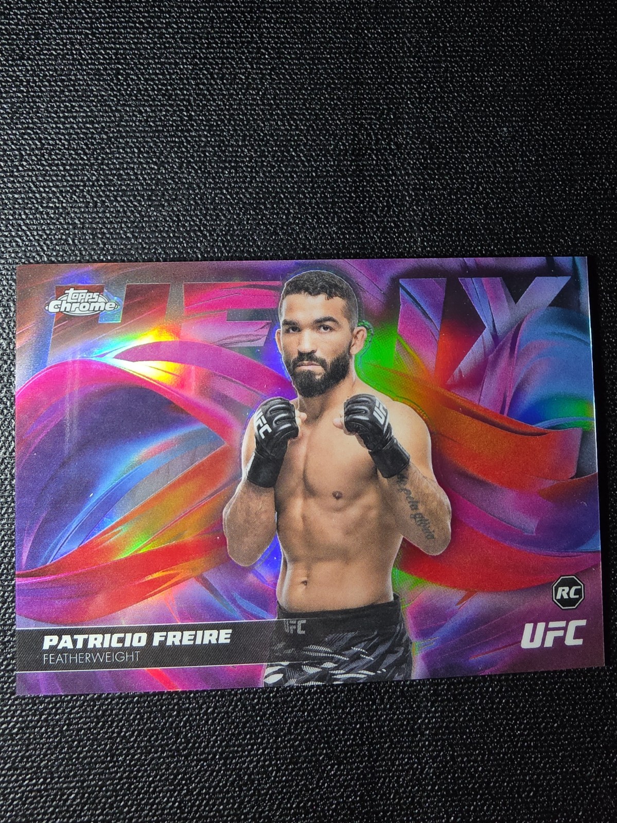 🔥Patricio Pitbull Freire HELIX SSP Topps Chrome UFC 2026 #HX-2 MMA Case Hit 🔥