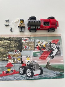 Lego 5920 Adventurers Island Racer Vintage 100% Complete + Instruction Manual 