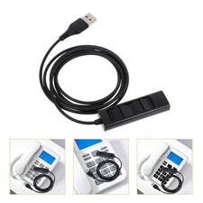 Telephone Headset Usb Converter Headsets for Landline Phones Adapter