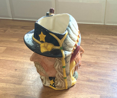 Royal Doulton George Custer & Sitting Bull Figur Krug fantastischer Zustand 