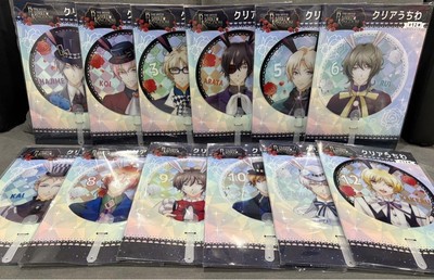 Tsukiuta Uchiwa Lot of set Hajime Haru Koi Arata Aoi Rui Kai You Yoru Iku Shun