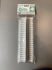 New The Cinch 1” Binding Wires Silver 