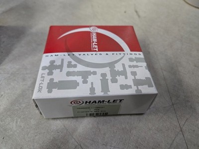 Ham-let H6800SSL1/16RCST Ball Valve 6000PSIG., 414BAR, Stainless Steel, PCTFE