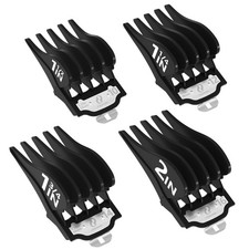 Clipper Guards Set with Metal Clip, Hair Attachment for Black-4