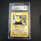 Pikachu 1999 Black Star Promo 4 WB Movie Pokemon Card CGC 7.5