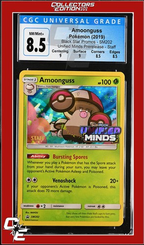 Amoonguss graded CGC 8.5 for sale on eBay