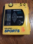 Sony WM-F73 Sports Walkman FM/AM Cassette. Vintage clean partially working